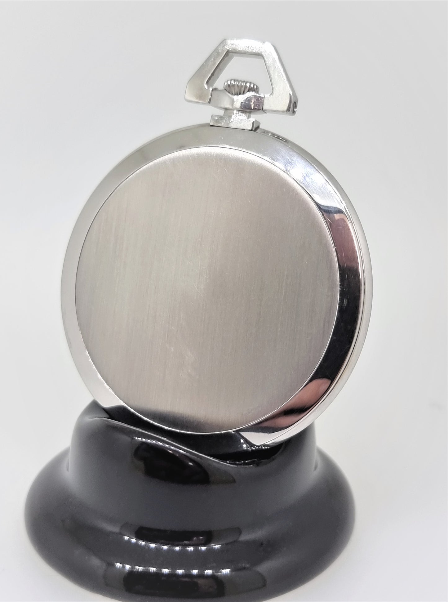 Haas Jump Hour Pocket Watch, platinum case