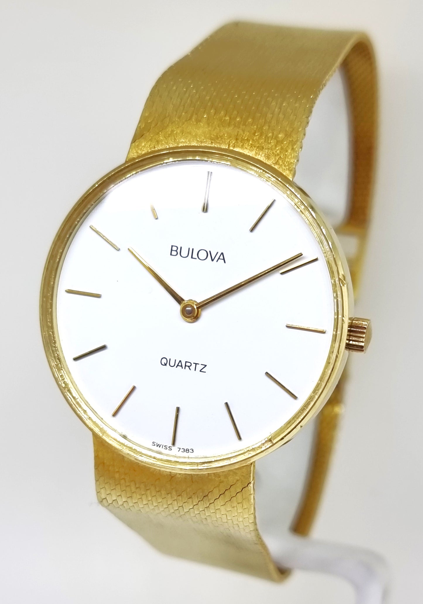 Bulova Vintage 14ct gold quartz