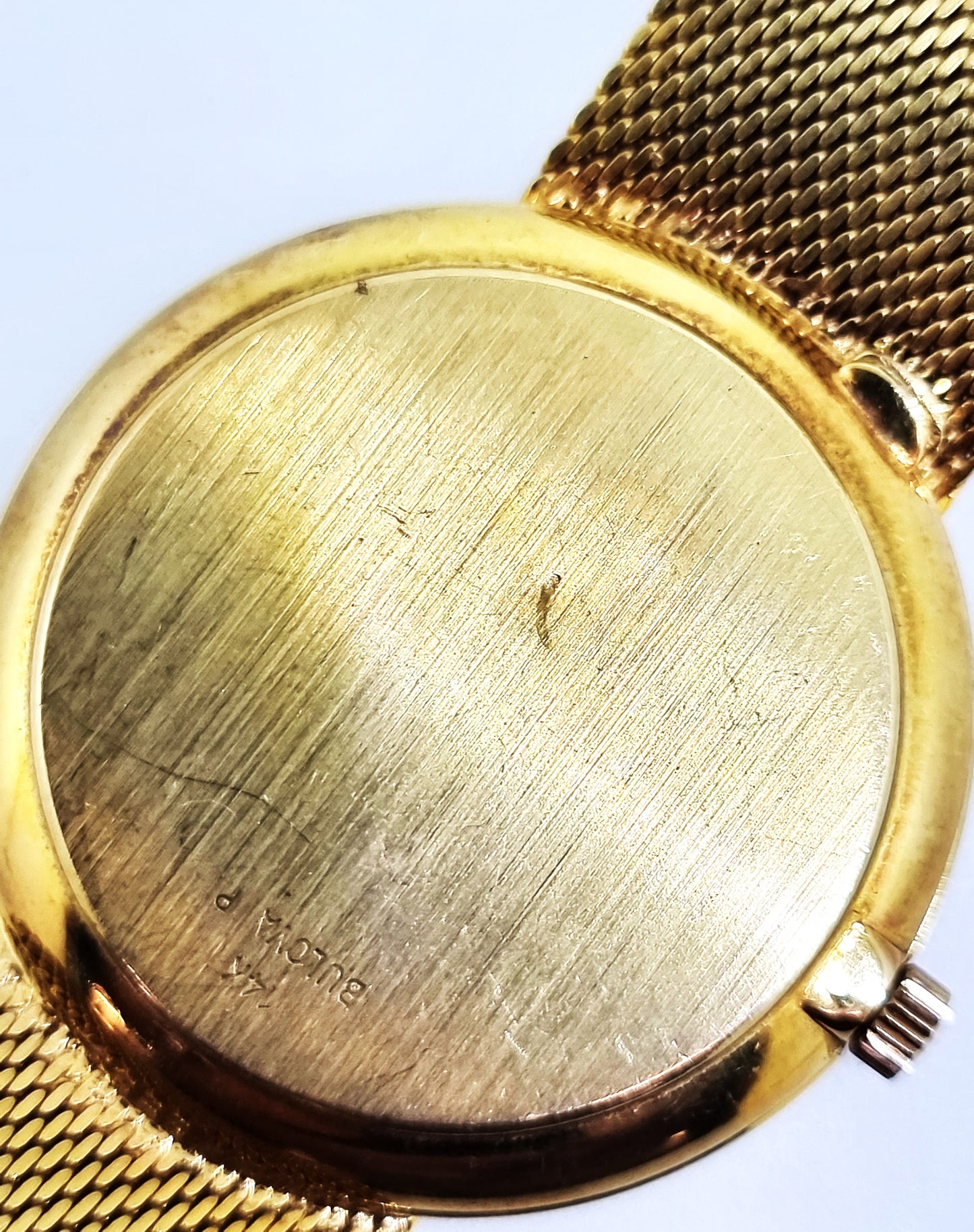 Bulova Vintage 14ct gold quartz