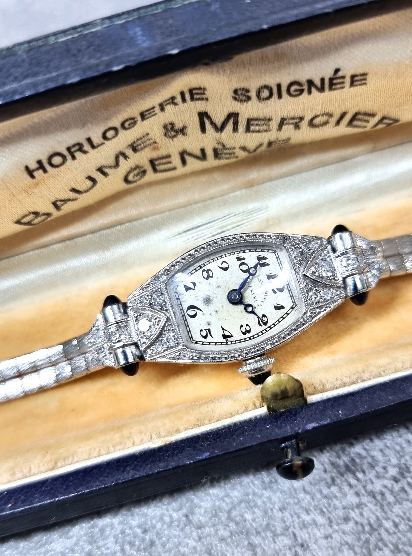 Baume & Mercier 18ct White Gold Cocktail Watch