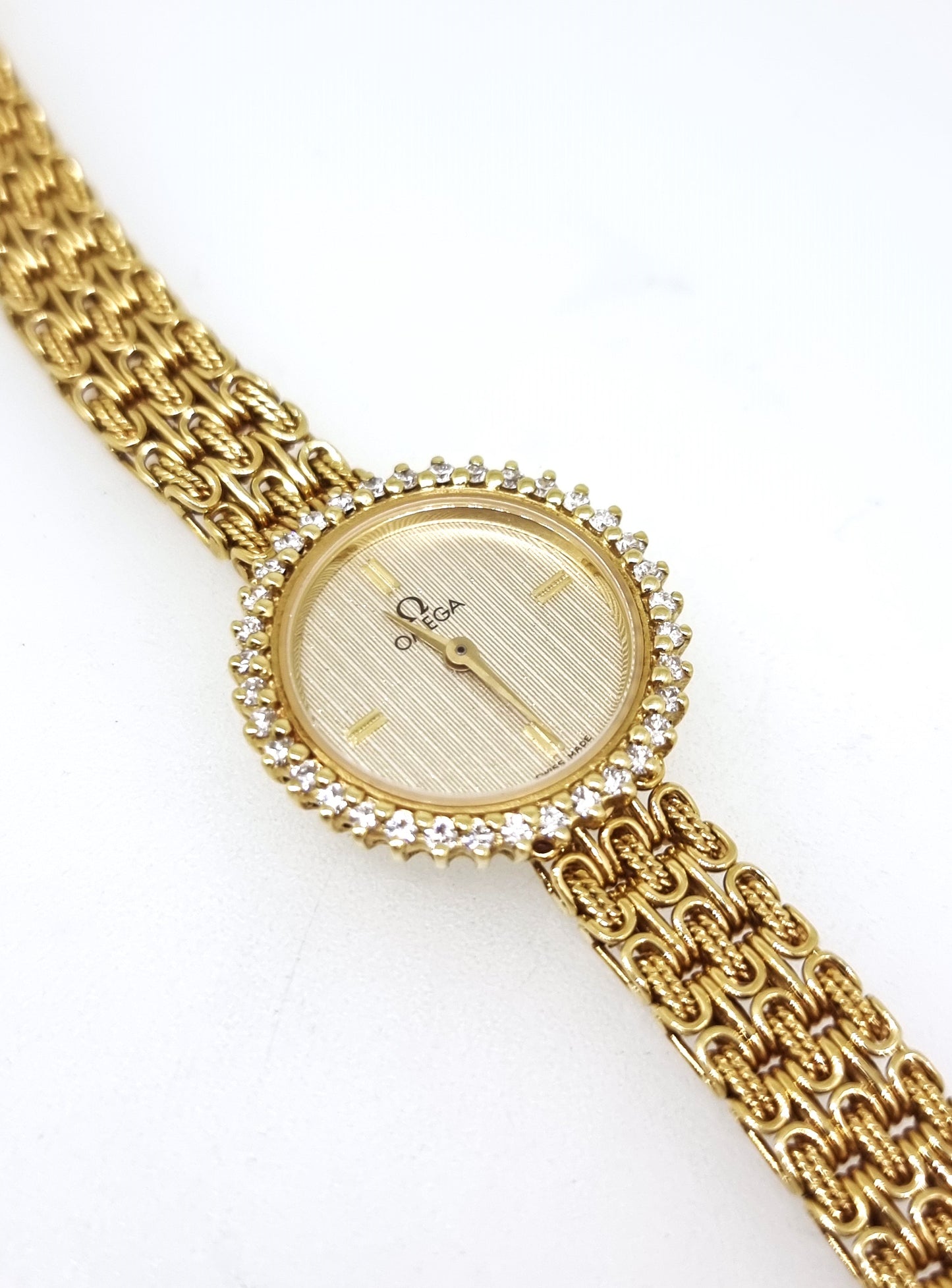 Omega 18ct gold cocktail watch